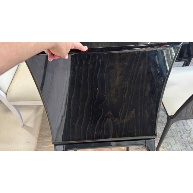 Costantini Pietro Modern Leather Dining Chairs - Set of 6 For Sale In West Palm - Image 6 of 18