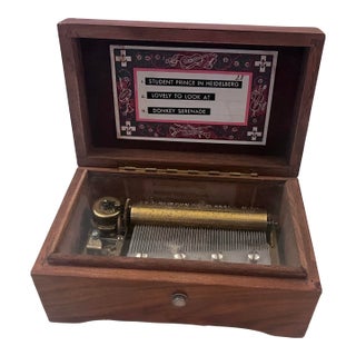 Thorens Swiss 3-Air Cylinder Music Box For Sale