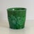 Majolica Basketweave Planter in Green Glazed Ceramic from Mintons, England, 1911 For Sale - Image 4 of 10