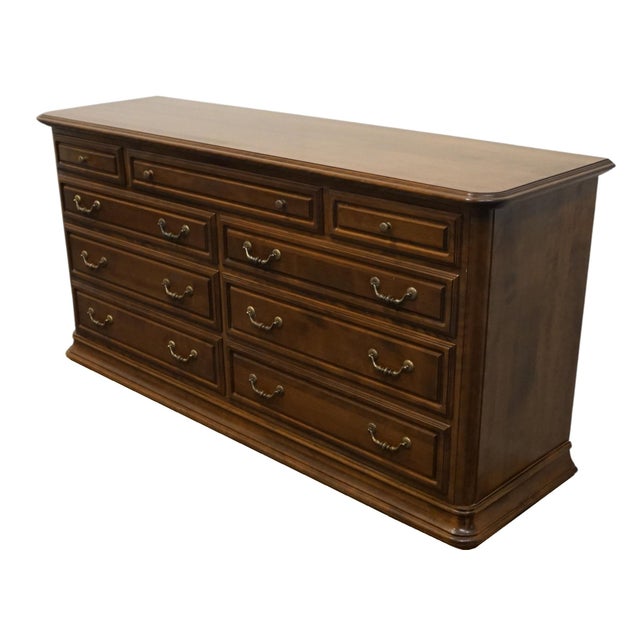 ETHAN ALLEN Classic Manor Solid Maple 66" Double Dresser 15-5012 - 204 Finish 32" High 66" Wide 19" Deep We specialize in...