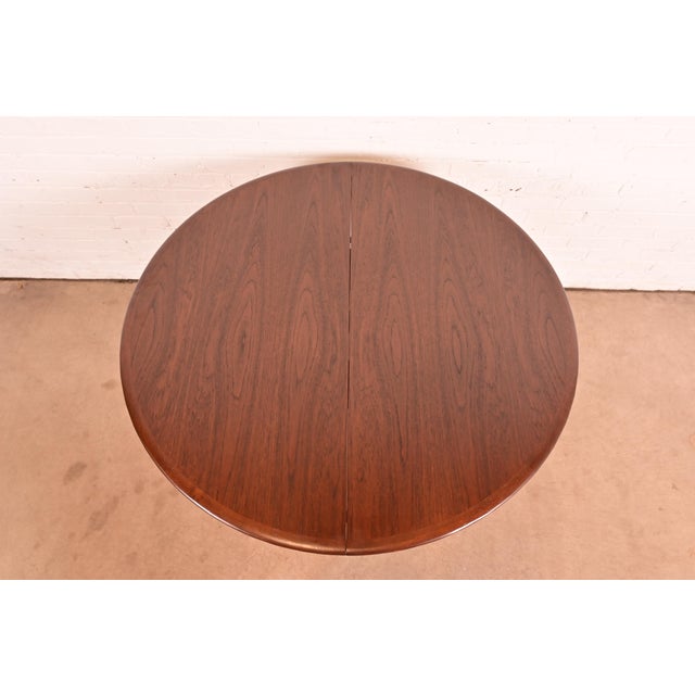 Brown Skovmand & Andersen for Moreddi Danish Modern Teak Extension Dining Table, Newly Refinished For Sale - Image 8 of 14