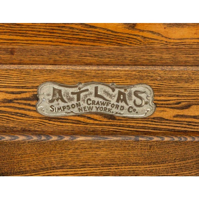 American American Oak Ice Box Chest For Sale - Image 3 of 9