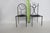 Metal Candle Holders Pair of 2 Decorative Chair Wire Design Black Finish 5037b For Sale - Image 13 of 14