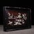 This is a beautifully crafted rectangular wooden tray featuring intricate mother-of-pearl (nacre) inlay work. Crafted from...