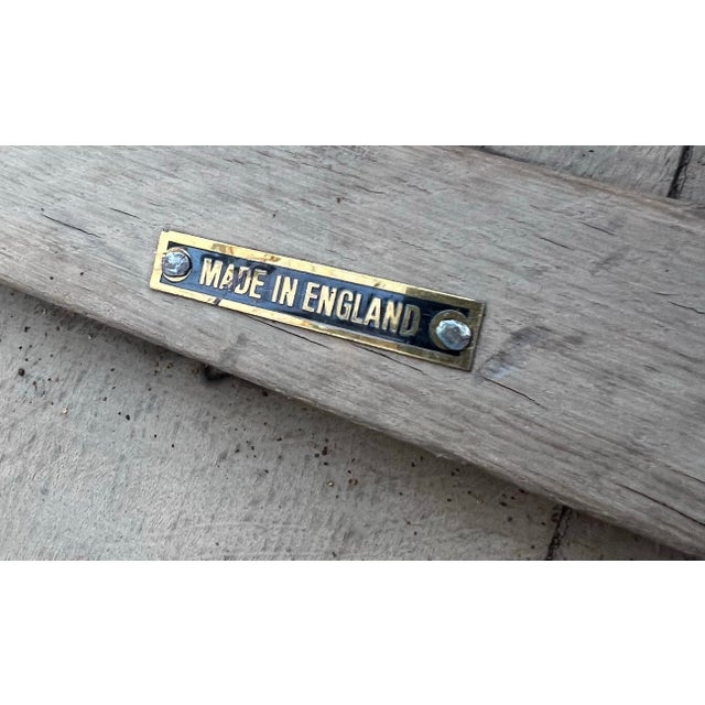 Georgian Style Oak Cricket Pub Table For Sale - Image 9 of 9