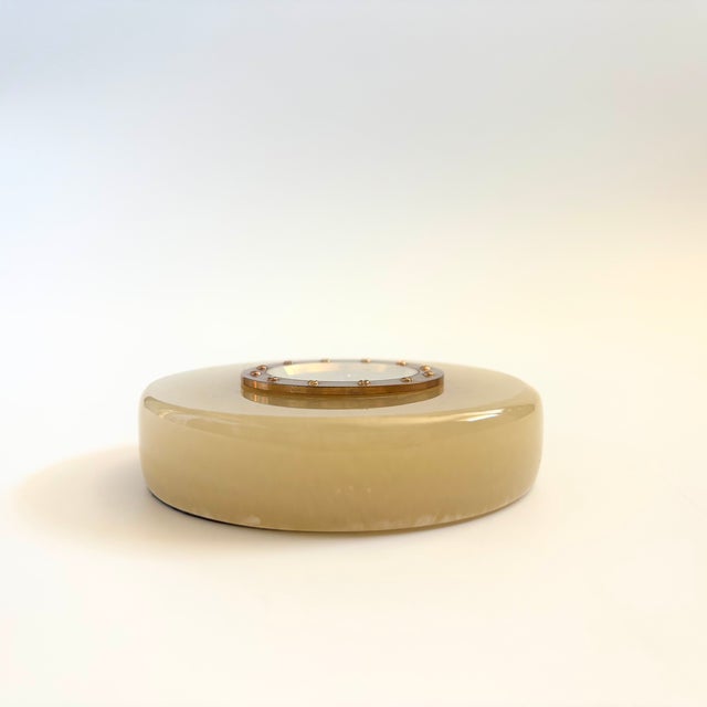 Contemporary Vintage Stone Compass For Sale - Image 3 of 7