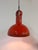 Ceramic Red Ceramic Hanging Lamp For Sale - Image 7 of 11