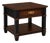Late 20th Century Old Chapel Onyx Reserve™ Mission End Table Satin Walnut & Antique Gold Edition For Sale