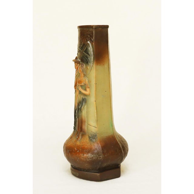 Large Art Nouveau Flower Vases, 1890s For Sale - Image 3 of 17