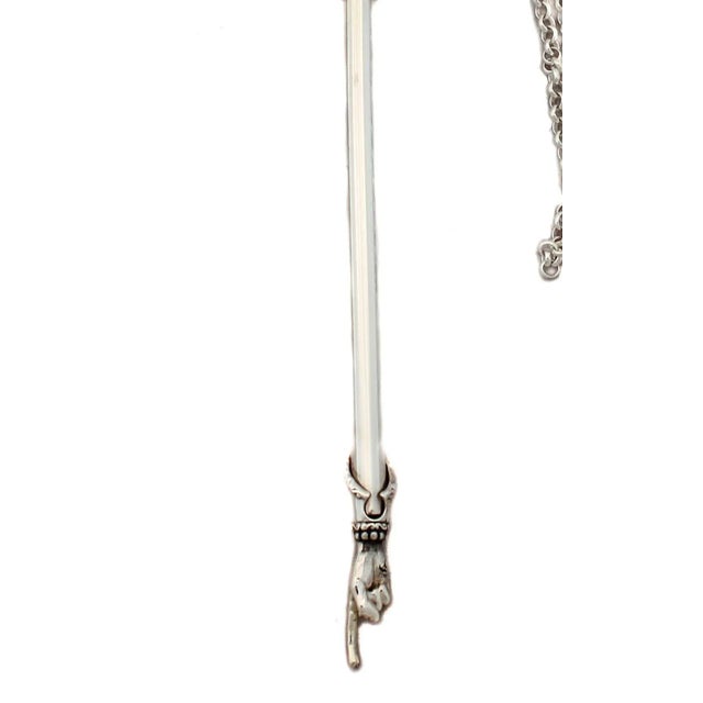 Modern Sterling Silver Torah Pointer For Sale - Image 3 of 6