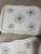 1960s Vintage Mid-Century Modern Starburst Metal Folding Tv Trays With Rolling Stand-Set of Four For Sale - Image 5 of 13