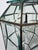 Octagonal Chandelier Lantern in Brass and Beveled Glass in the style of Adolf Loos, 1960 For Sale - Image 12 of 13