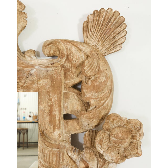Dennis & Leen Baroque Carved New York Spanish Mirror For Sale - Image 9 of 18