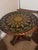 Traditional 1980s Maitland-Smith Verre Églomisé Pedestal Table With Brass Lotus Feet For Sale - Image 3 of 8