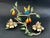 Italian Tole Candle Holder With Blue Bird and Pears For Sale - Image 4 of 17