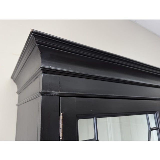 Ethan Allen Birkhouse Display Cabinet For Sale - Image 11 of 17