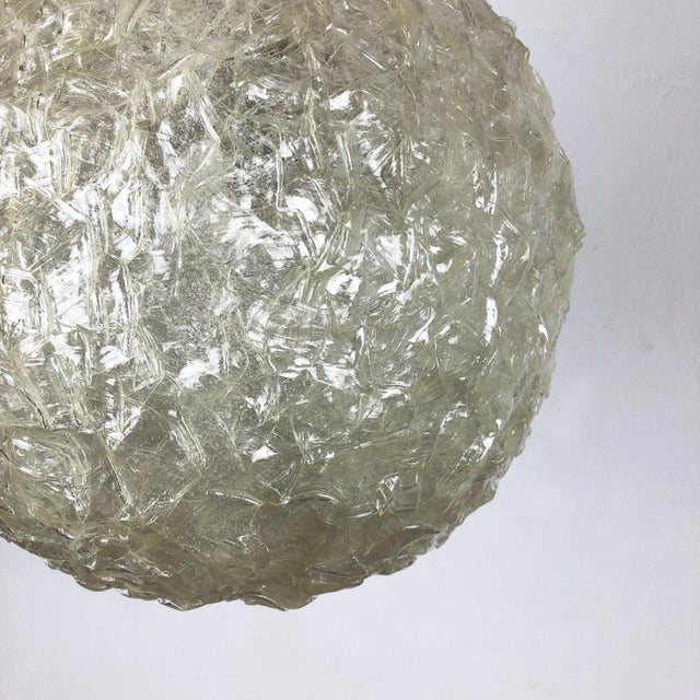 Large Acrylic & Plastic Bubble Hanging Light in the style of Panton, Germany, 1970s For Sale - Image 9 of 15