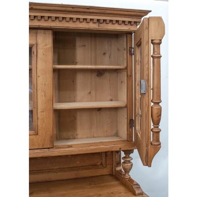 Pine Glazed Buffet For Sale - Image 4 of 10