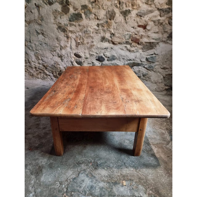 Antique Cherrywood Coffee Table with Two Drawers, 1700s For Sale - Image 13 of 17