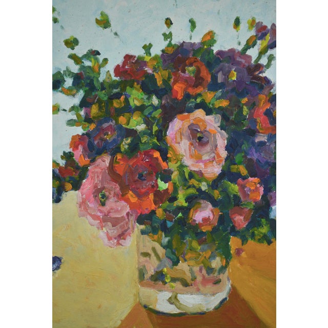 Patrice Guiraud, Flower Bouquet, 2019, Oil on Canvas For Sale - Image 7 of 9
