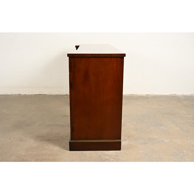 Kittinger English Regency Carved Mahogany Sideboard Buffet, Circa 1960s For Sale - Image 15 of 17