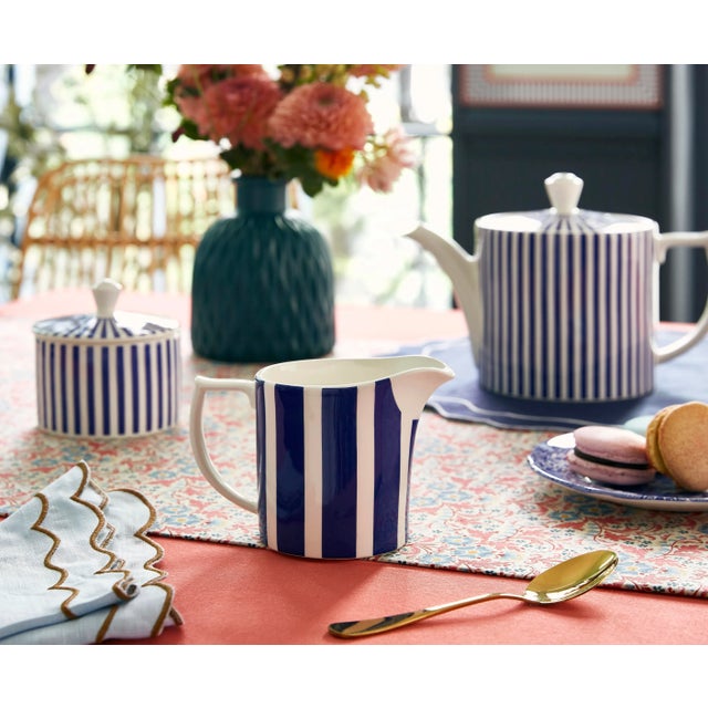 Ceramic Spode Steccato Milk Jug / Creamer For Sale - Image 7 of 7