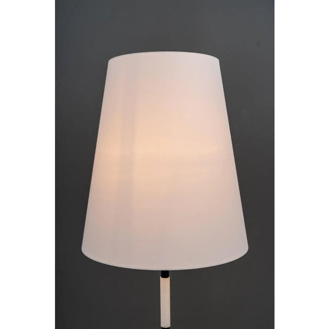 Kalmar Floor Lamps with Fabric Shades by J. T. Kalmar, 1950s, Set of 2 For Sale - Image 4 of 11