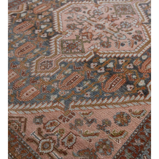 Handwoven Mid 20th Century Persian Malayer Rug For Sale - Image 4 of 5