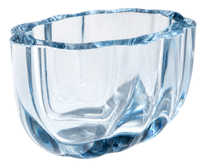 Vintage Danish Clear Glass Bowl from Dansk Guldsmede-Håndværk, 1960s