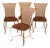 Chairs by Jacques Adnet, 1960s, Set of 4 For Sale