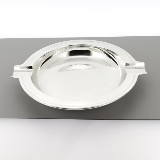 Mid 20th Century Tiffany & Co. Modernist Sterling Silver Cigar / Cigarette Ashtray For Sale - Image 5 of 18