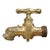 A Heavy Circa 1850 French Gilt Bronze Dolphin Form Fountain Spout For Sale