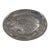 Vintage Cast Aluminum Large 17” Oval Fish Serving Platter Mexico For Sale