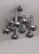 Vintage Chromed Pendant Lamp, 1970s For Sale - Image 3 of 8