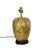 Vintage Hollywood Regency Style Hand-Painted Yellow Ceramic Bird and Bamboo Table Lamps - a Pair For Sale - Image 4 of 13
