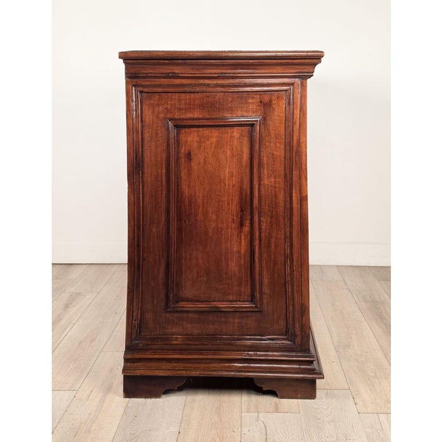 Italian Baroque Walnut Cabinet/Buffet/Sideboard, Circa 1760 For Sale In San Francisco - Image 6 of 11