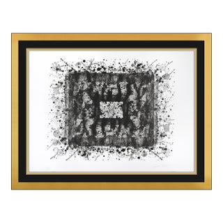 Lare 20th Century Untitled (l.202; sf.210) Abstract Black Lithograph Sam Francis For Sale