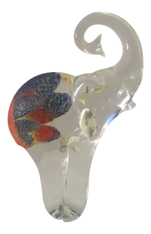 Vintage Murano Glass Elephant