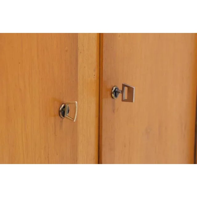 Wood Vintage Linen Cabinet by Wilhelm Höltkemeyer, 1960s For Sale - Image 7 of 10