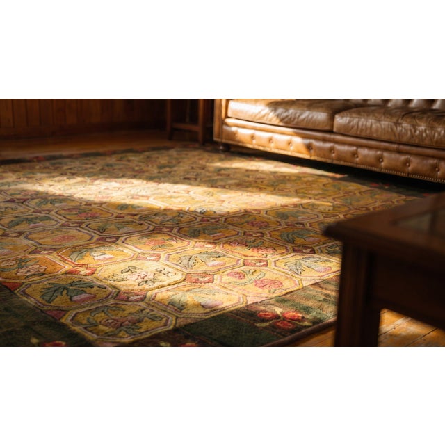 Antique American Hooked Rug For Sale - Image 14 of 15