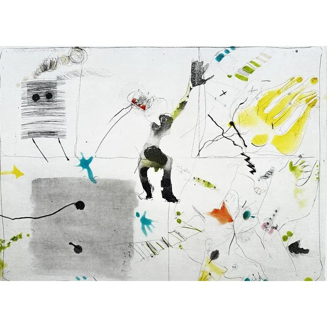 Armin Sandig Hof/Saale 1929 - 2015 Hamburg Blowing + blown, 1973 Color bike on handmade paper Signed and dated to the...