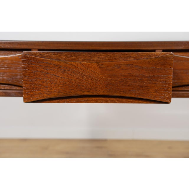 Mid-Century Modern Teak Dressing Table with Mirror by Arne Vodder for Ølholm Møbelfabrik, Denmark, 1960s For Sale - Image 12 of 13
