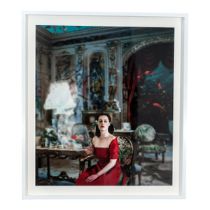 Original Carla Gannis Archival Pigment Print Framed - Jezebel (Christina)