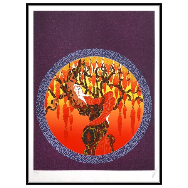 Message us to inquire about custom framing options! (Included for free with every purchase) The artwork here, "Heat", is a...