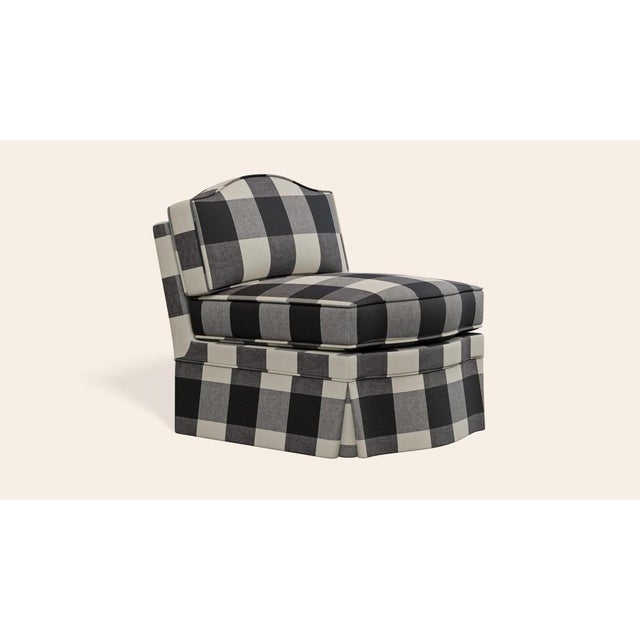 Contemporary Pepper Felix Slipper Chair by Ceraudo For Sale - Image 3 of 7