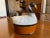 Large Mid Century Swan Tureen. No makers mark. Bowl w/lid: 12 long 9.5 wide 12.5 tall Bowl: 11.5 long by 8.75 wide 4.25 tall