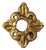 Antiqued Hand-Made Convex Mirror Architectural Fragment in Acrylic Case For Sale