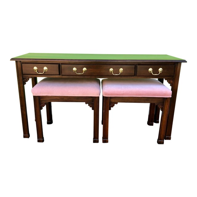 Console Table And Bench | aprivateheaven