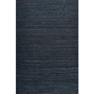Natural Dyed Solid Grasscloth Wallpaper by House Party | Blue Indigo | 6 Yards For Sale