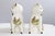 Pair of Staffordshire English Porcelain Cats With Painted Pheasants For Sale - Image 12 of 15